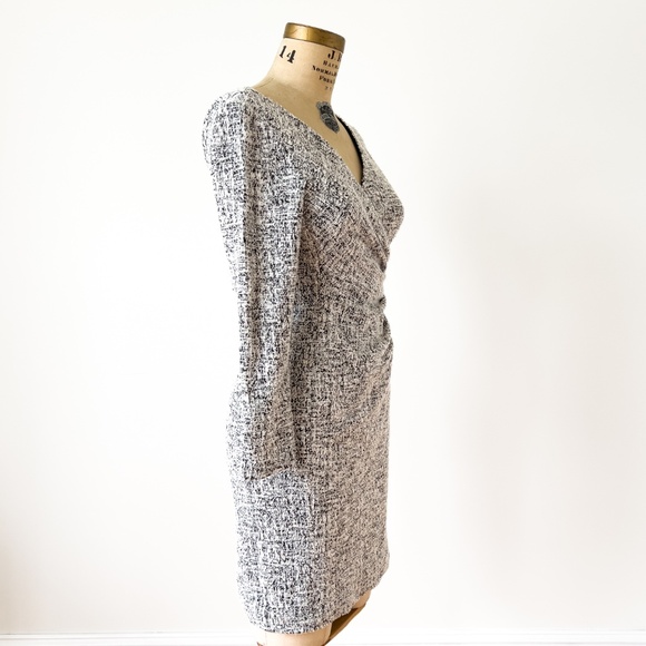 Ralph Lauren Hourglass Tweed Dress - Size 8P - Classic Office - Picture 9 of 11